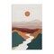 Stupell Industries Natural Mountain Valley Canvas Wall Art Design by Omar Escalante